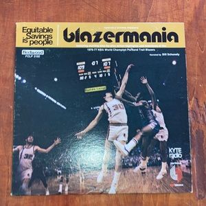 🪵🏀 BLAZERMANIA 1976-1977 Portland Trail Blazers Vinyl Record Bill Walton 🏆🏀